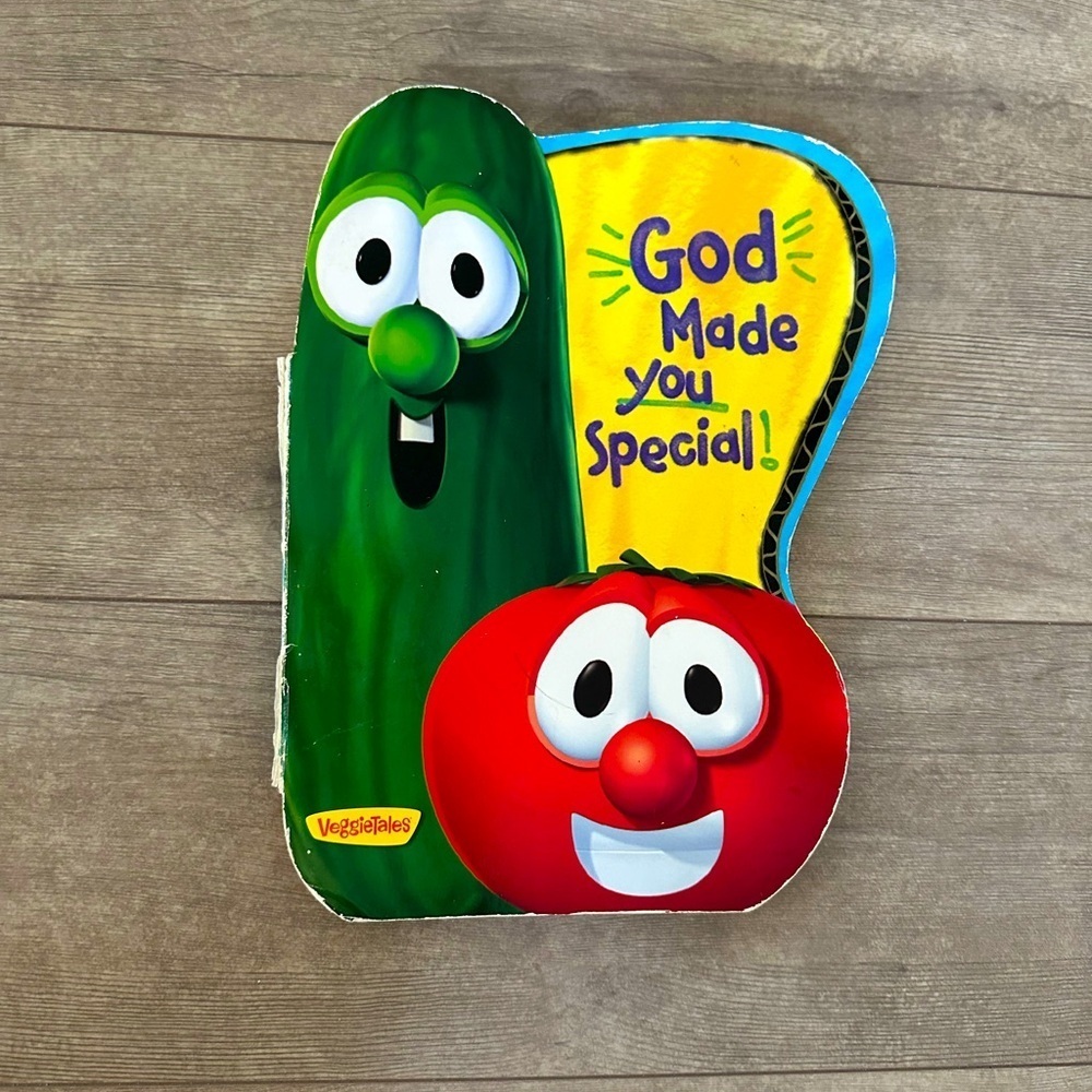 $2 ADD ON Veggietales God Made You Special Children’s Book